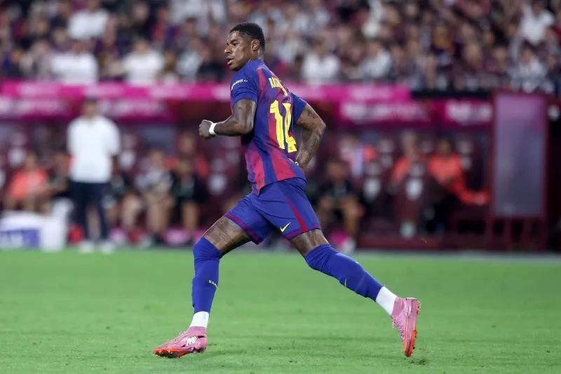 rashford đang có phong độ tốt tại Barca